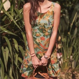 Sezane dress, jungle print, like new!